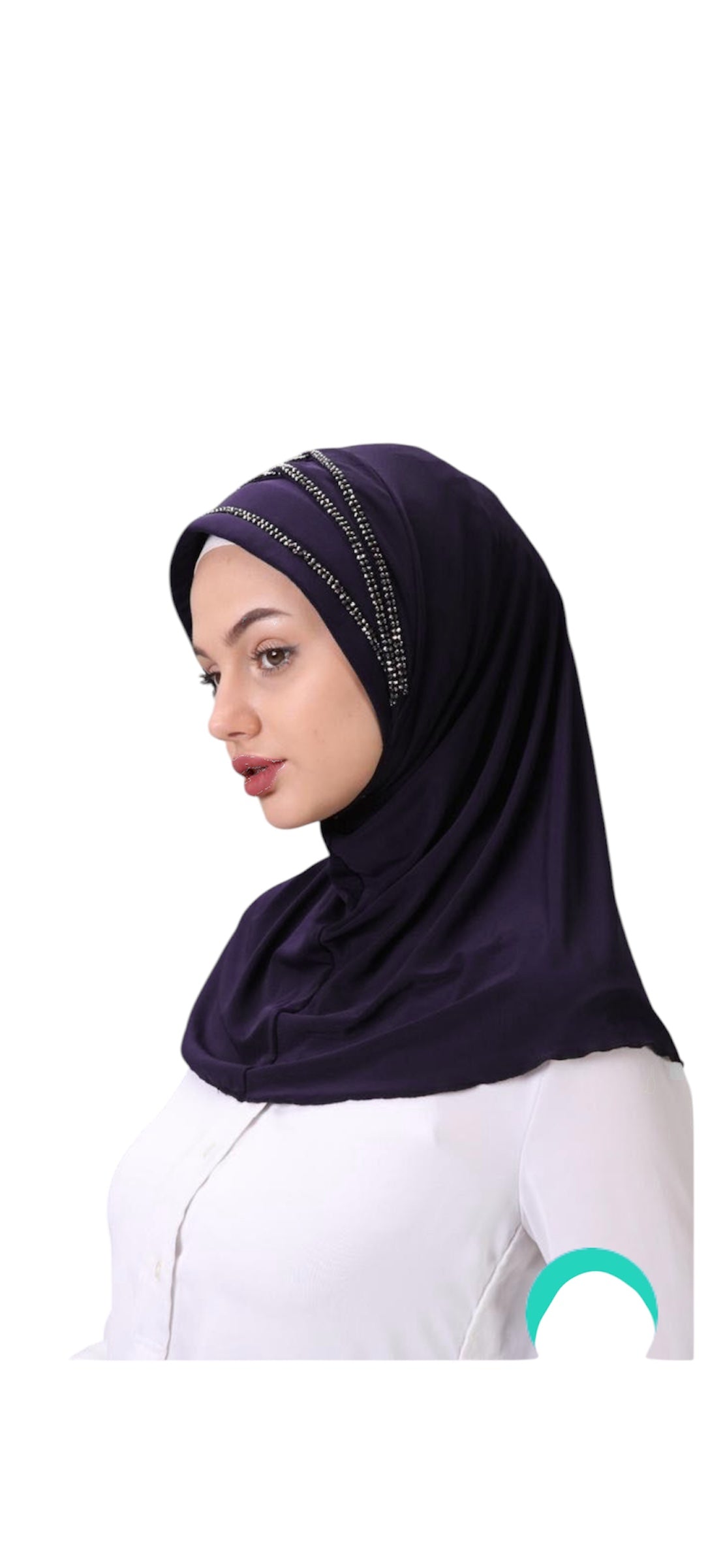 Rhinestone Burqi - Taqwa Boutique