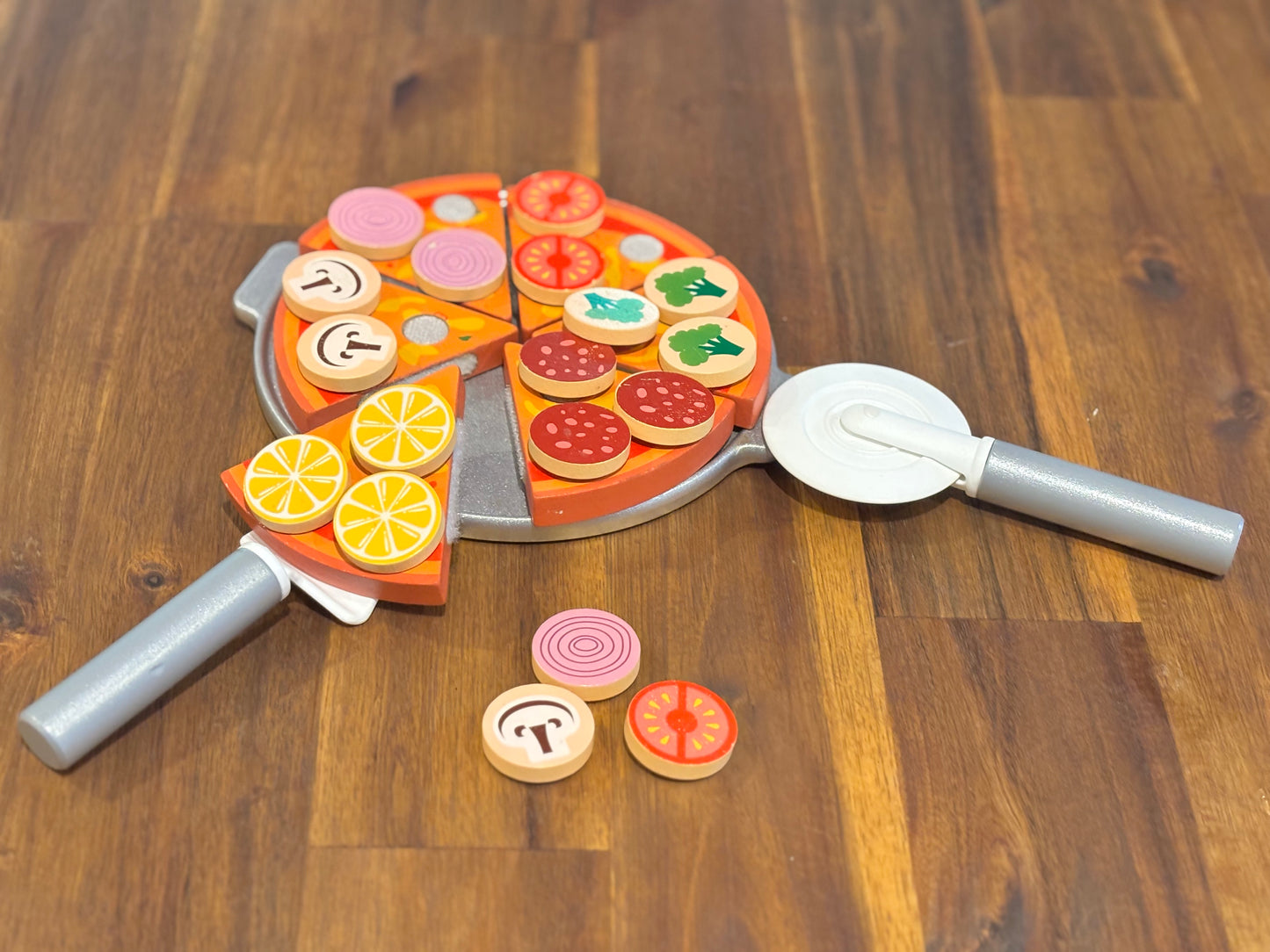 Wooden Pizza Toy - Taqwa Boutique