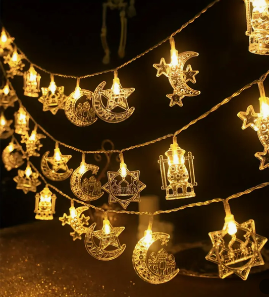 Moon Star Hanging Lights - Taqwa Boutique