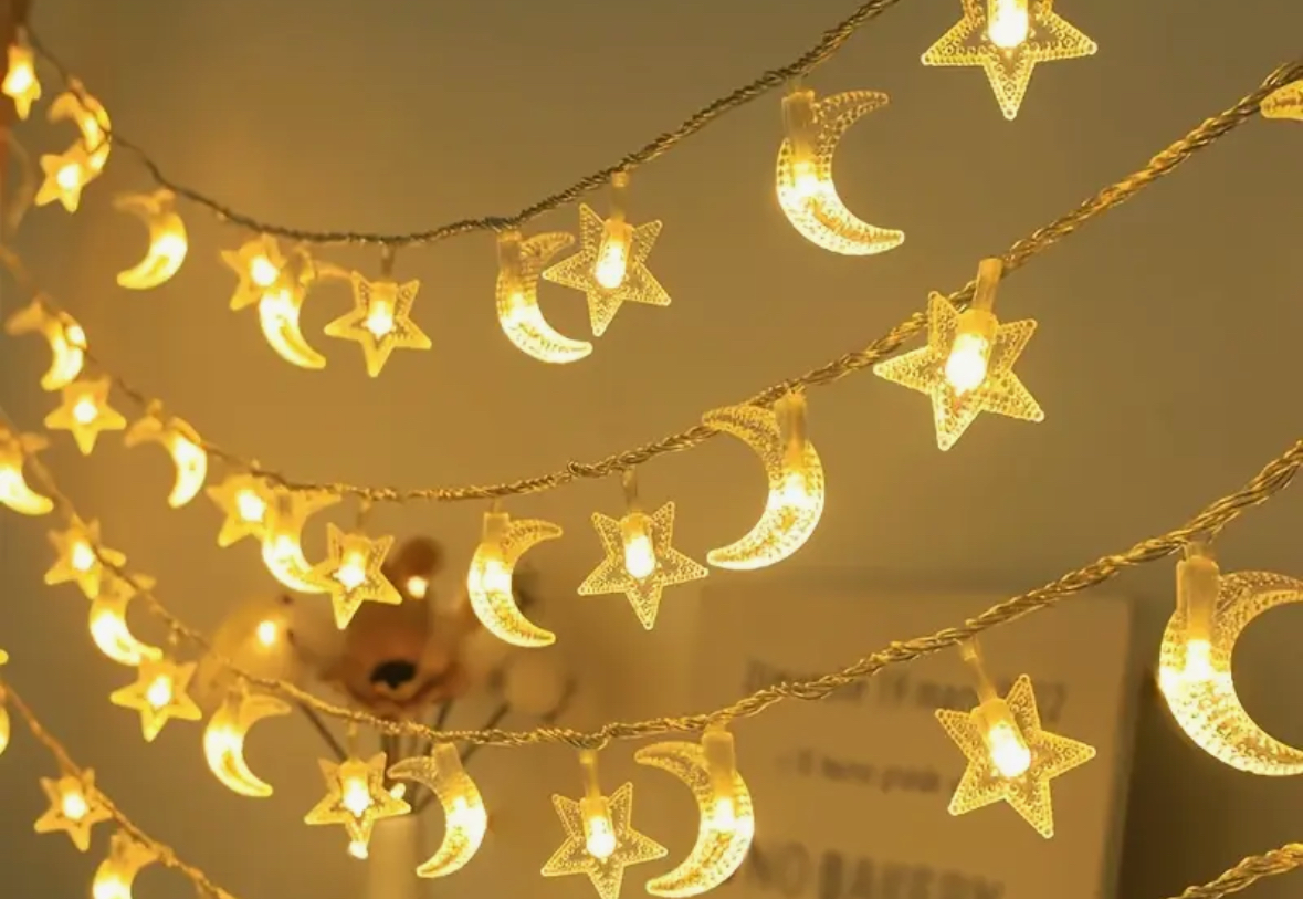 Eid Décor Lights Moon and Star - Taqwa Boutique