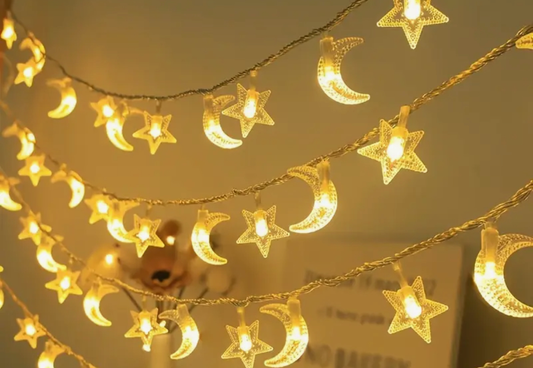 Eid Décor Lights Moon and Star - Taqwa Boutique