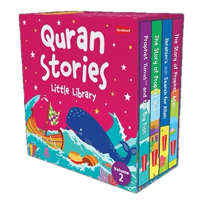 Quran Stories Little Library Volume 2 (Set of 4 Board Books) - Taqwa Boutique