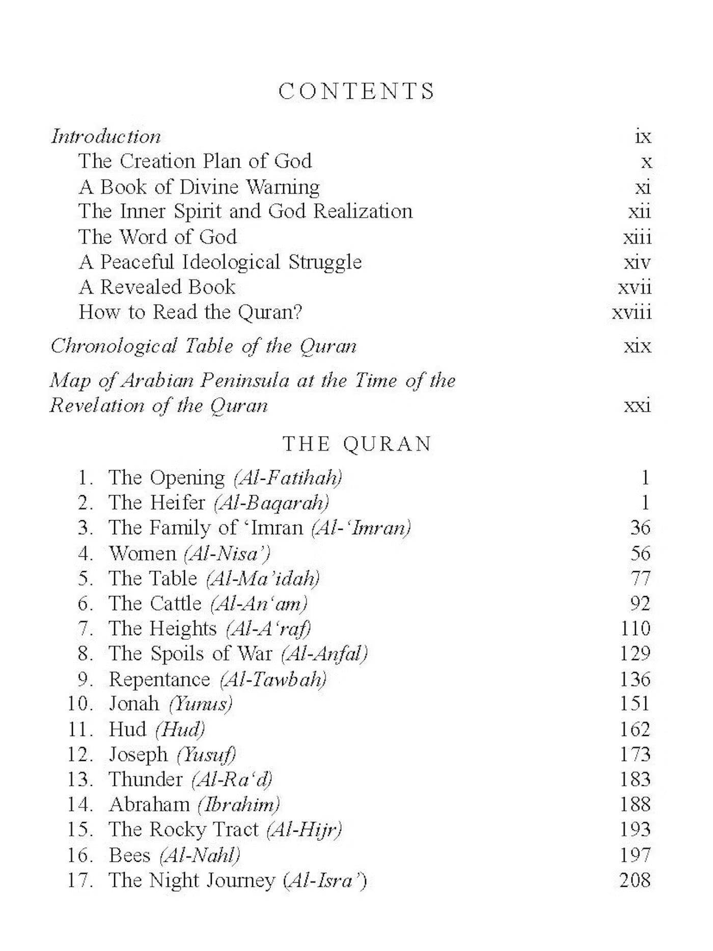 The Quran in English - Taqwa Boutique