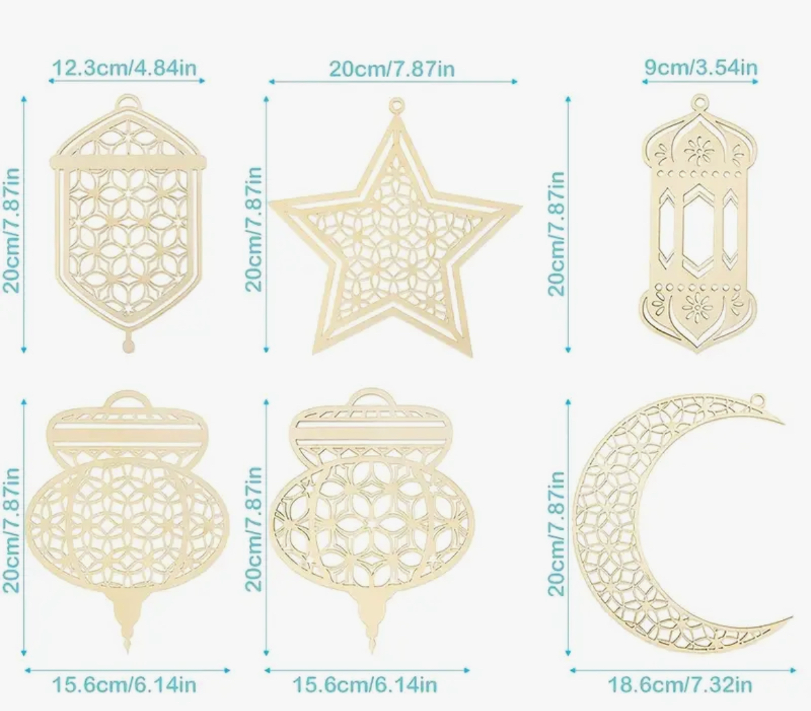 Wooden Hanging Decor - Taqwa Boutique