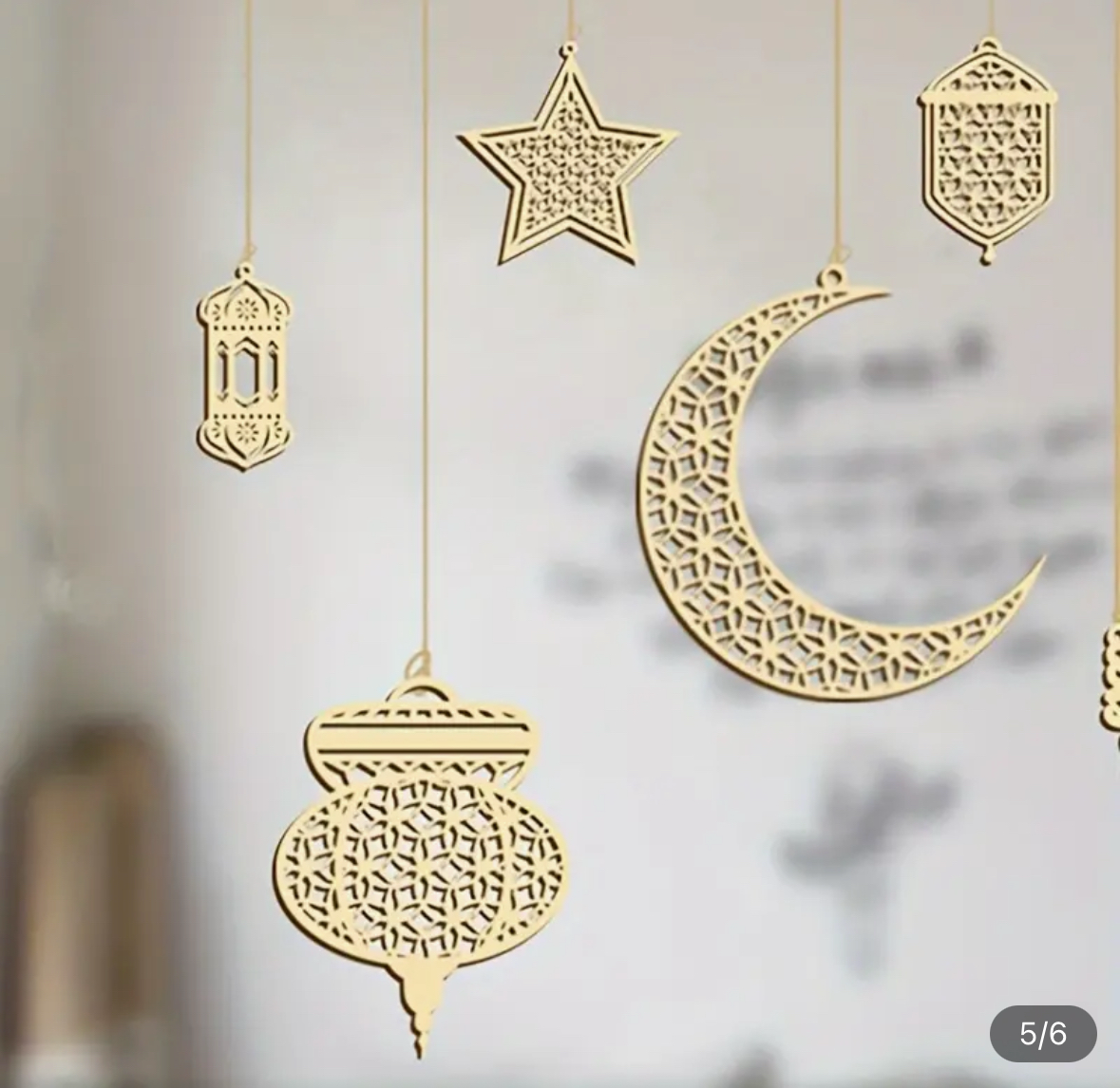 Wooden Hanging Decor - Taqwa Boutique