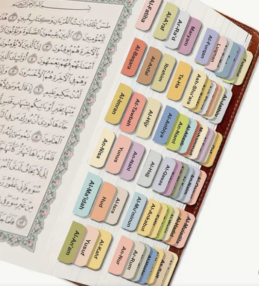 Quran Indexing Tags - Taqwa Boutique