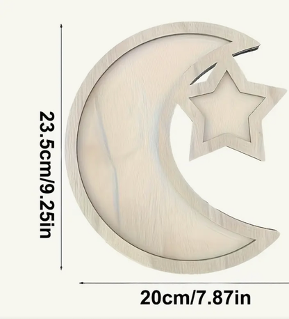 Moon Star Plate Small - Taqwa Boutique